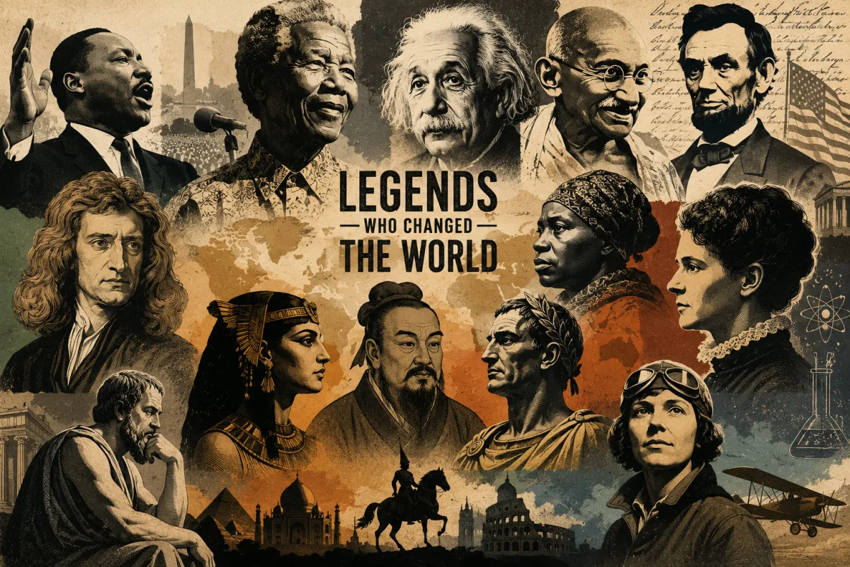 20 Historical Figures Who Changed the World for the Better